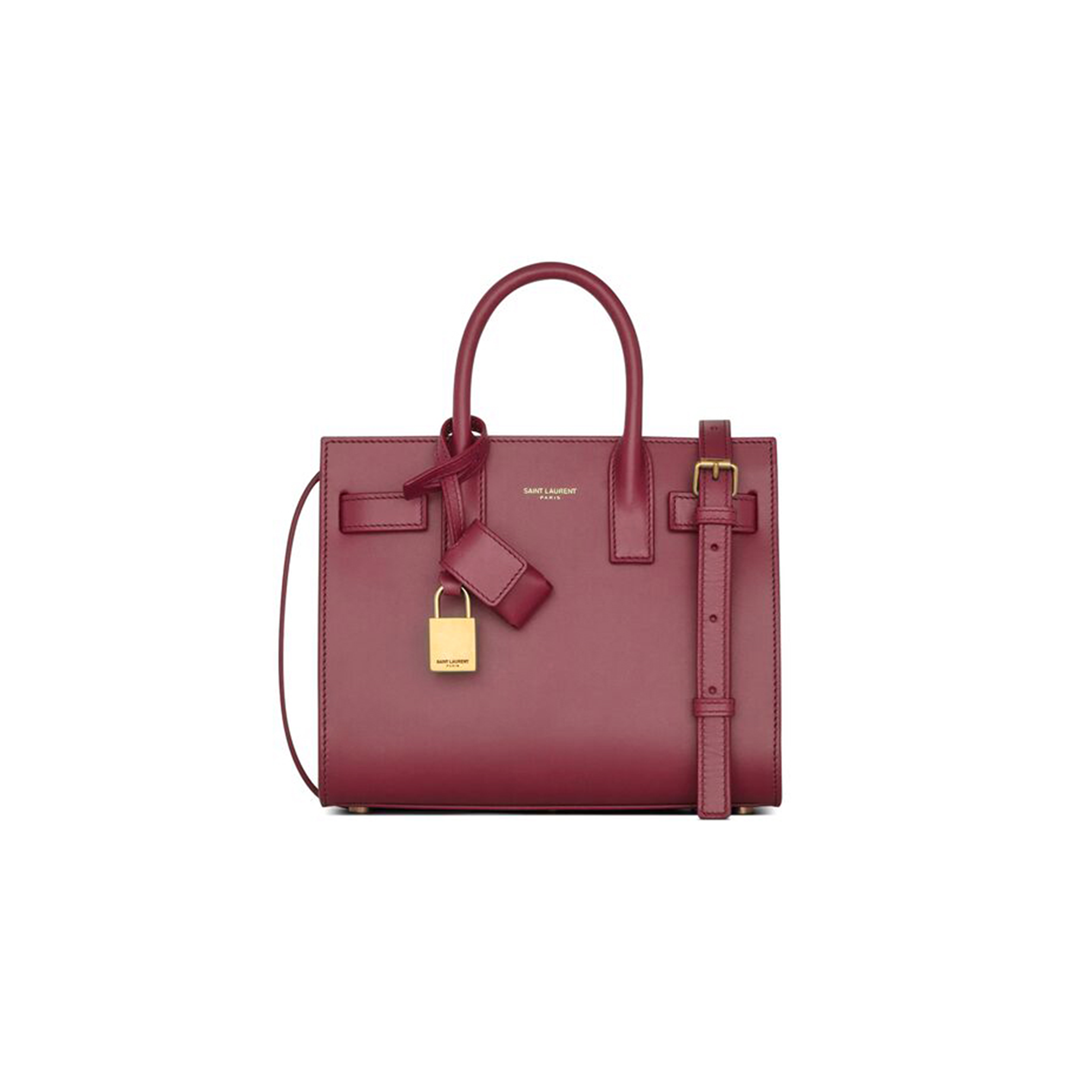 YSL SAC DE JOUR IN SMOOTH LEATHER-NANO 39203502G9W6592 (22*17*9cm)